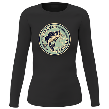Forever Fishing Women Long Sleeve Shirt